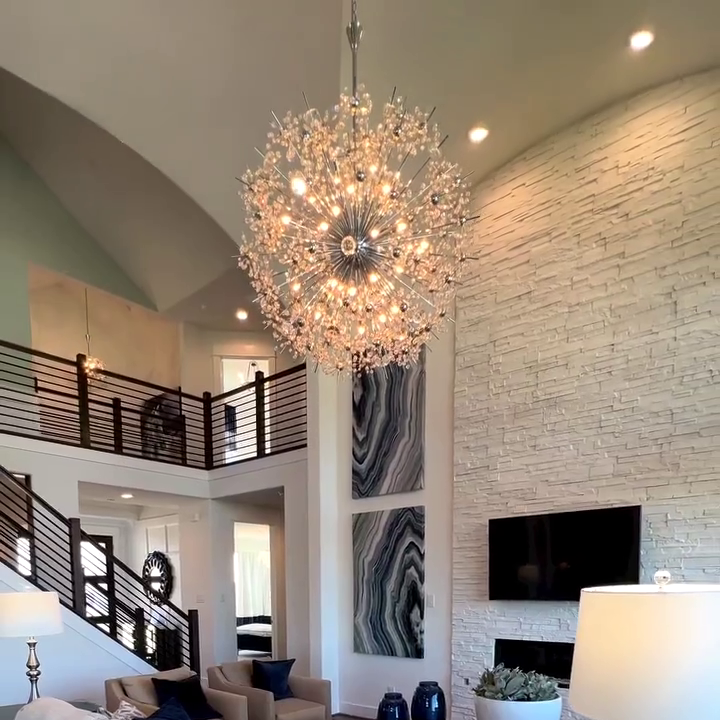 Rylight 11/18/40-lichte Starfire Ball-kristallen kroonluchter