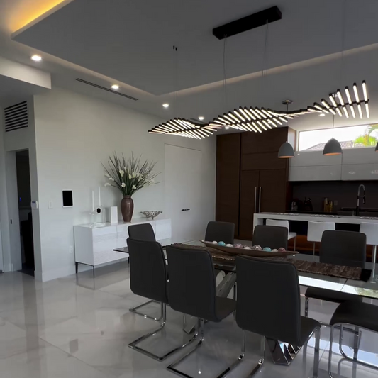 Rylight Linear Waves Kroonluchter