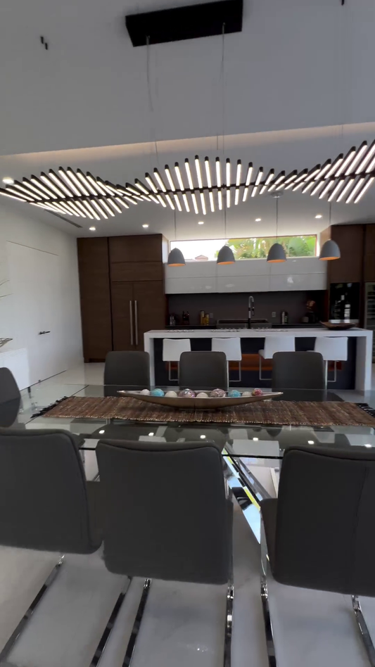 Rylight Linear Waves Kroonluchter