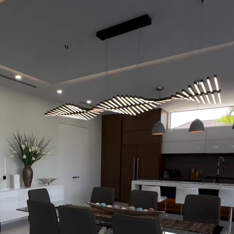 Rylight Linear Waves Kroonluchter