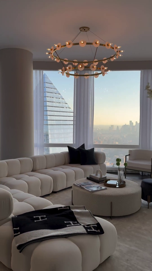 Rylight 1/2-laags ringkroonluchter