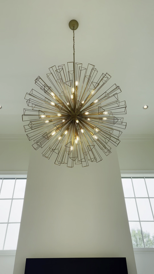 Moderne creatieve paardenbloemkroonluchter