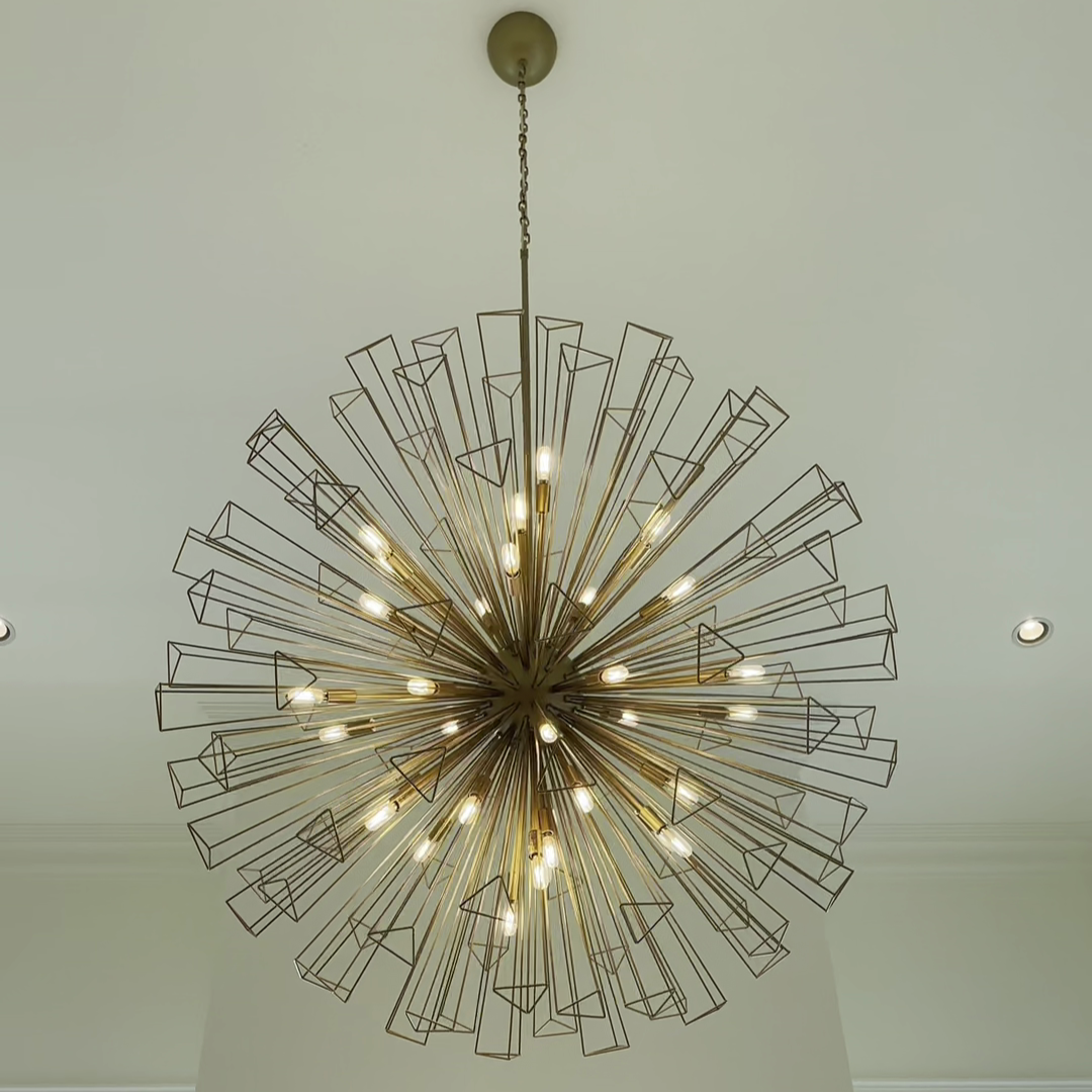 Moderne creatieve paardenbloemkroonluchter