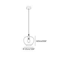 Rylight 6/8/10/12-lichts rookgrijze glazen kroonluchter
